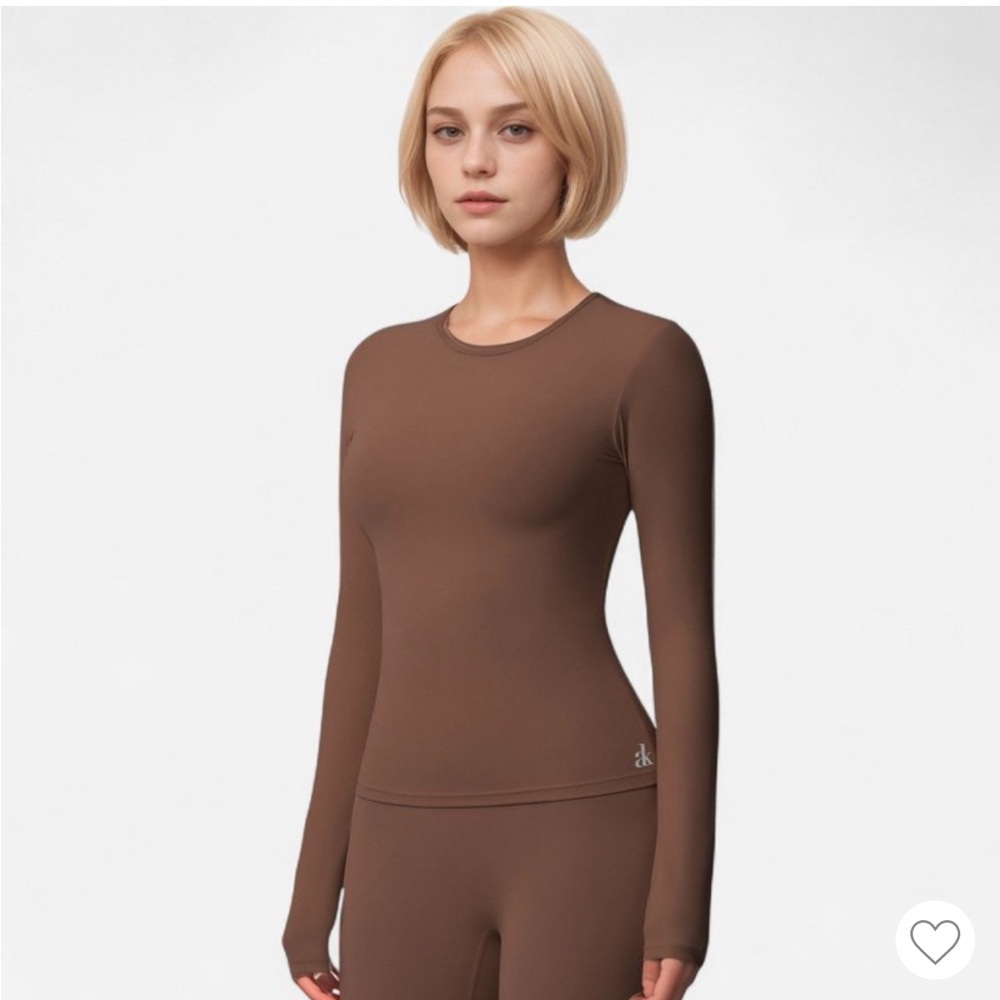 Anna Kaci Seamless Active Long Sleeve Women's Top